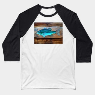 Largemouth Bass Baseball T-Shirt